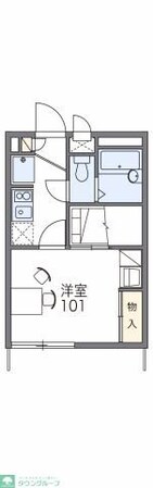 レオパレス常盤町の物件間取画像